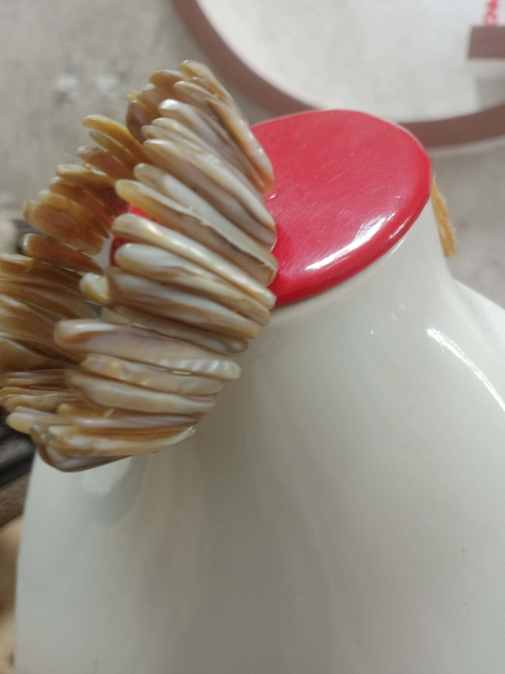 سوار تحفة من صدف بحري طبيعي