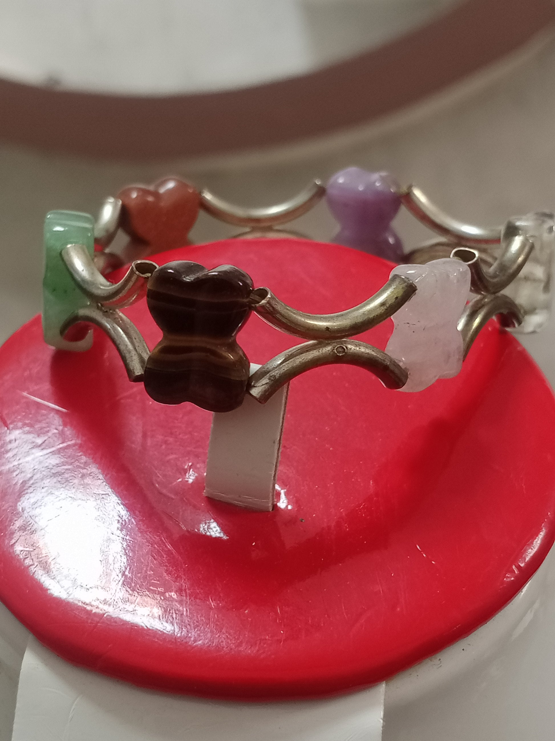 سوار تحفة بأحجار طبيعية