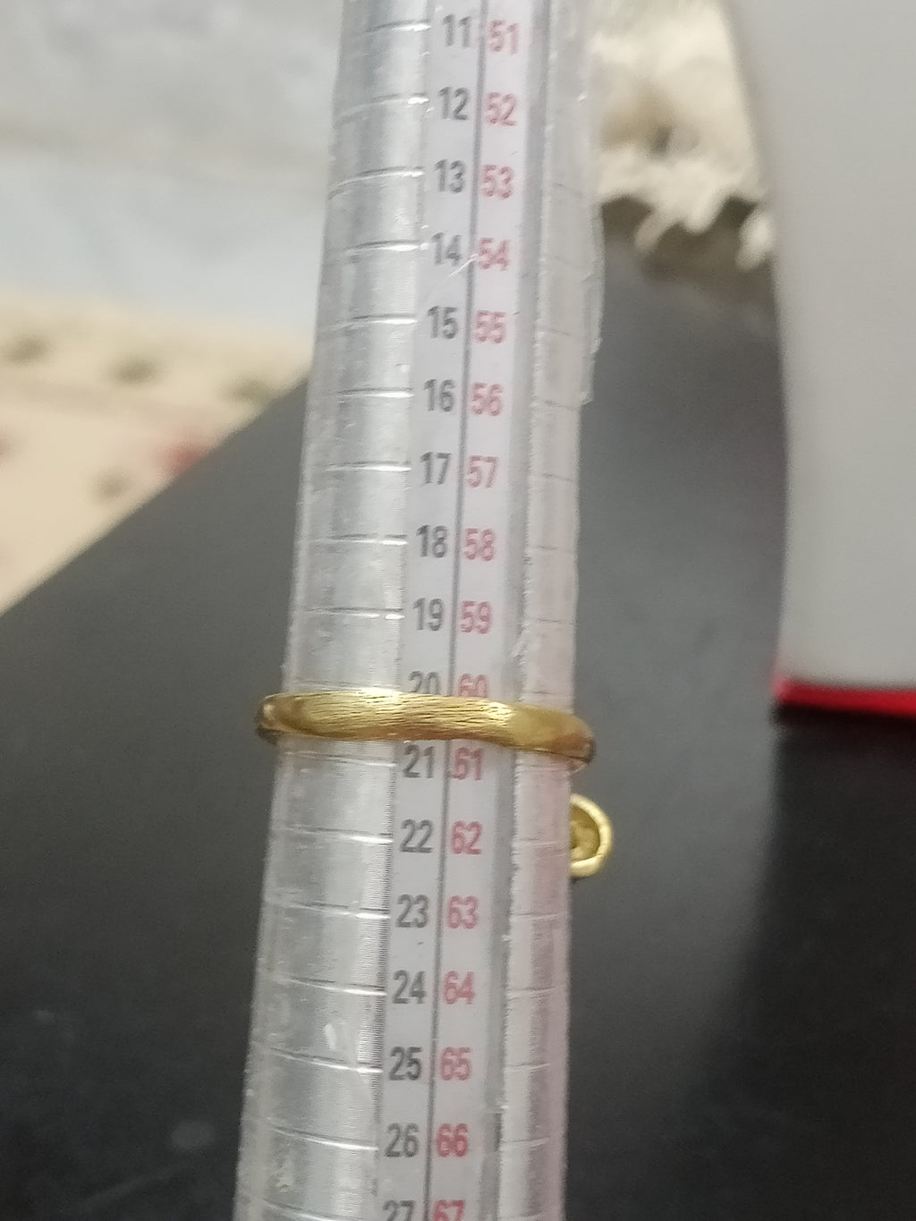 خاتم من نحاس اصفر حر