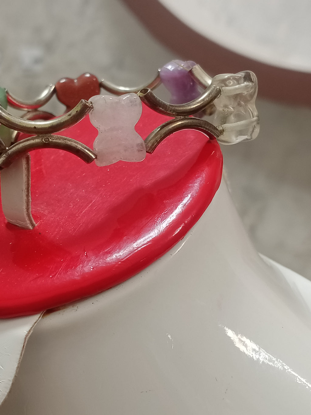 سوار تحفة بأحجار طبيعية