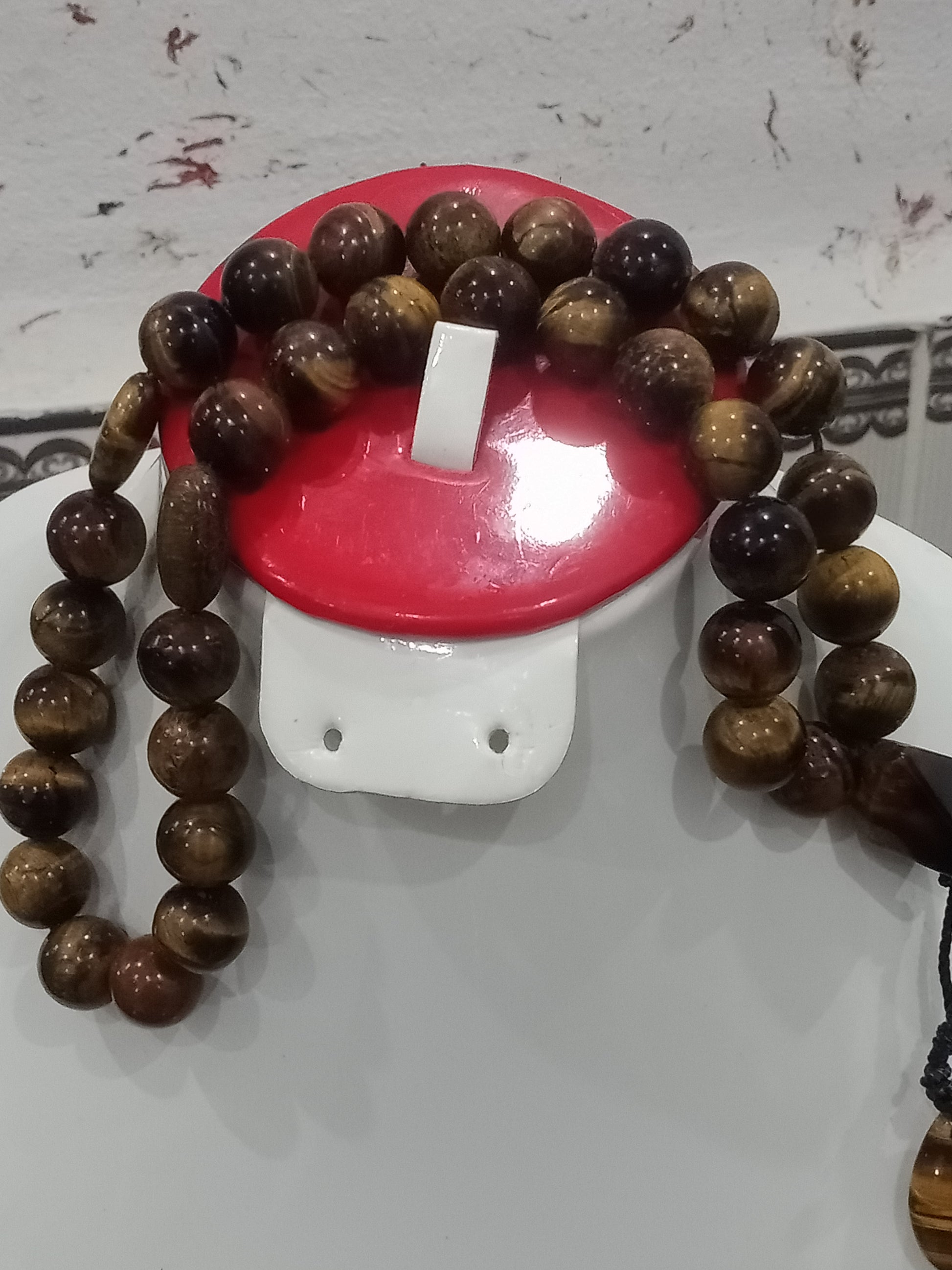 سبحة من احجار عين النمر