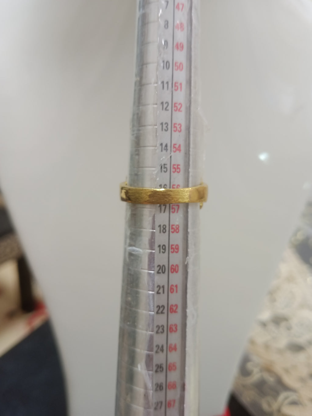 خاتم تحفة من نحاس اصفر حر