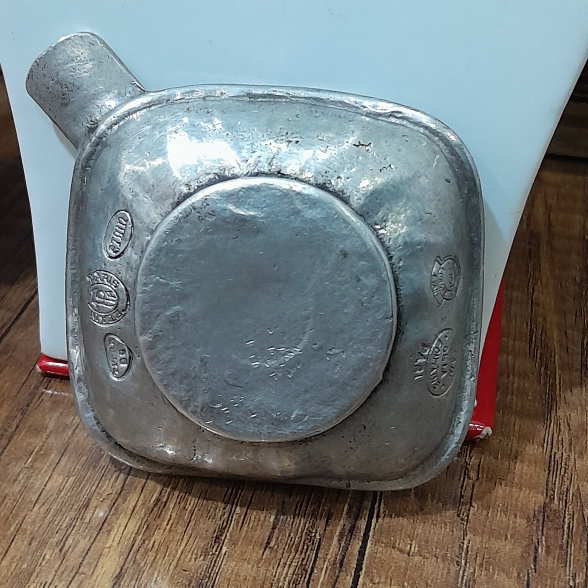 ancienne Coupelle Etain de la Fontaine Paris 7 cm
