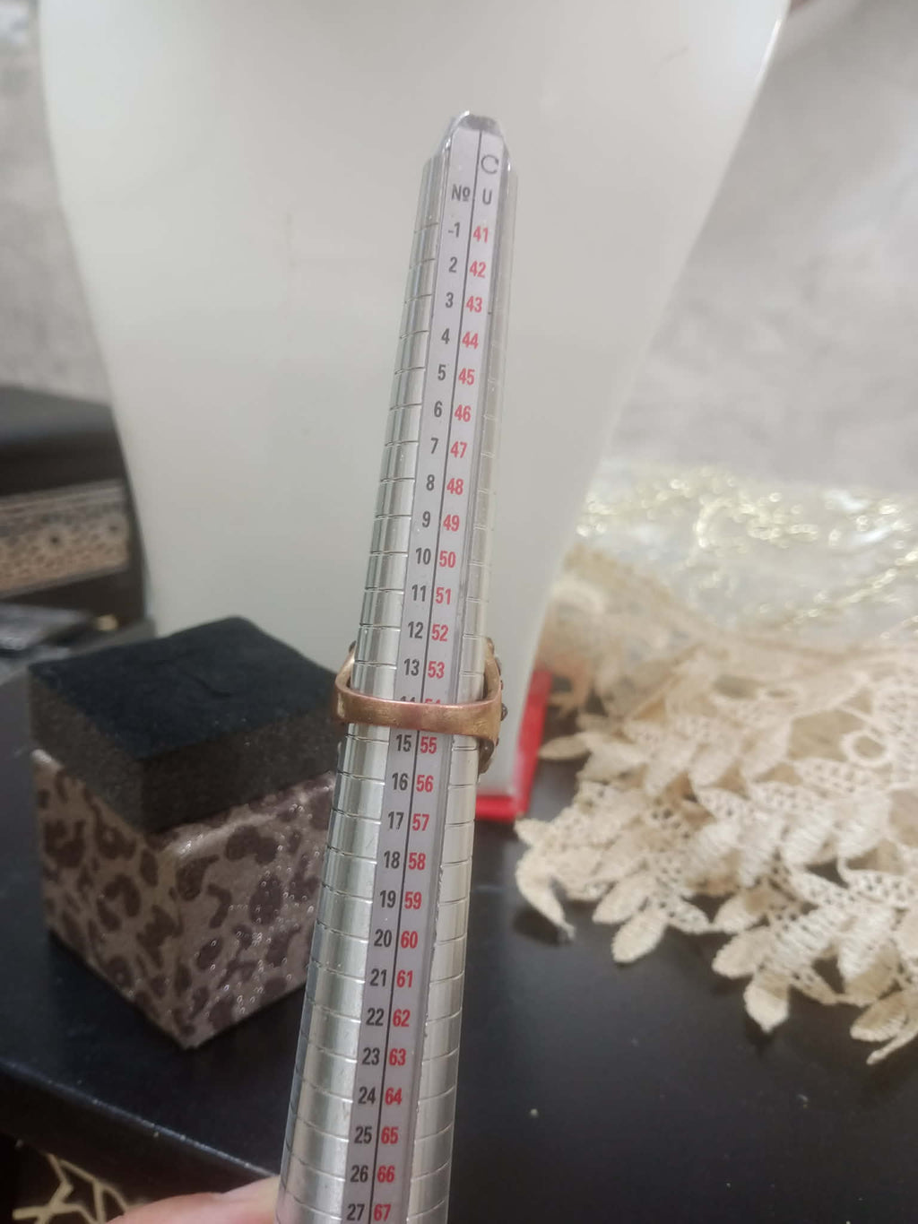 خاتم تحفة من برونز