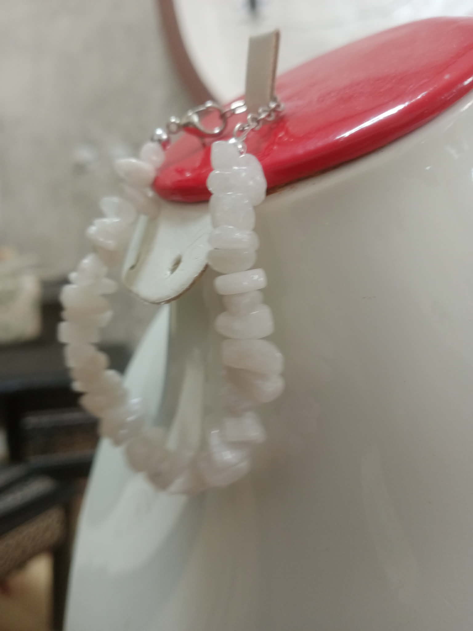 سوار من أحجار عقيق طبيعي