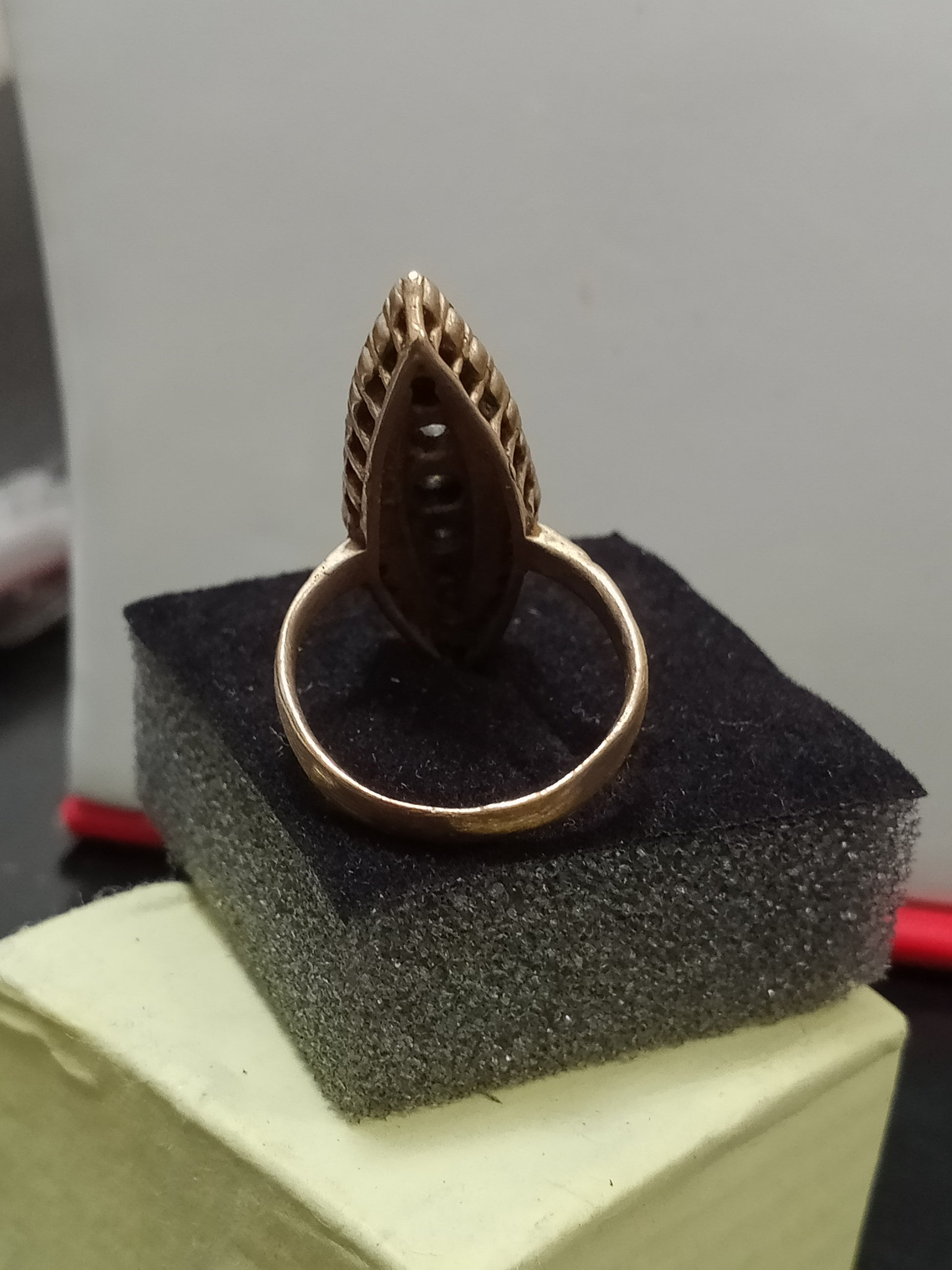 خاتم ماركيز قديم من نحاس