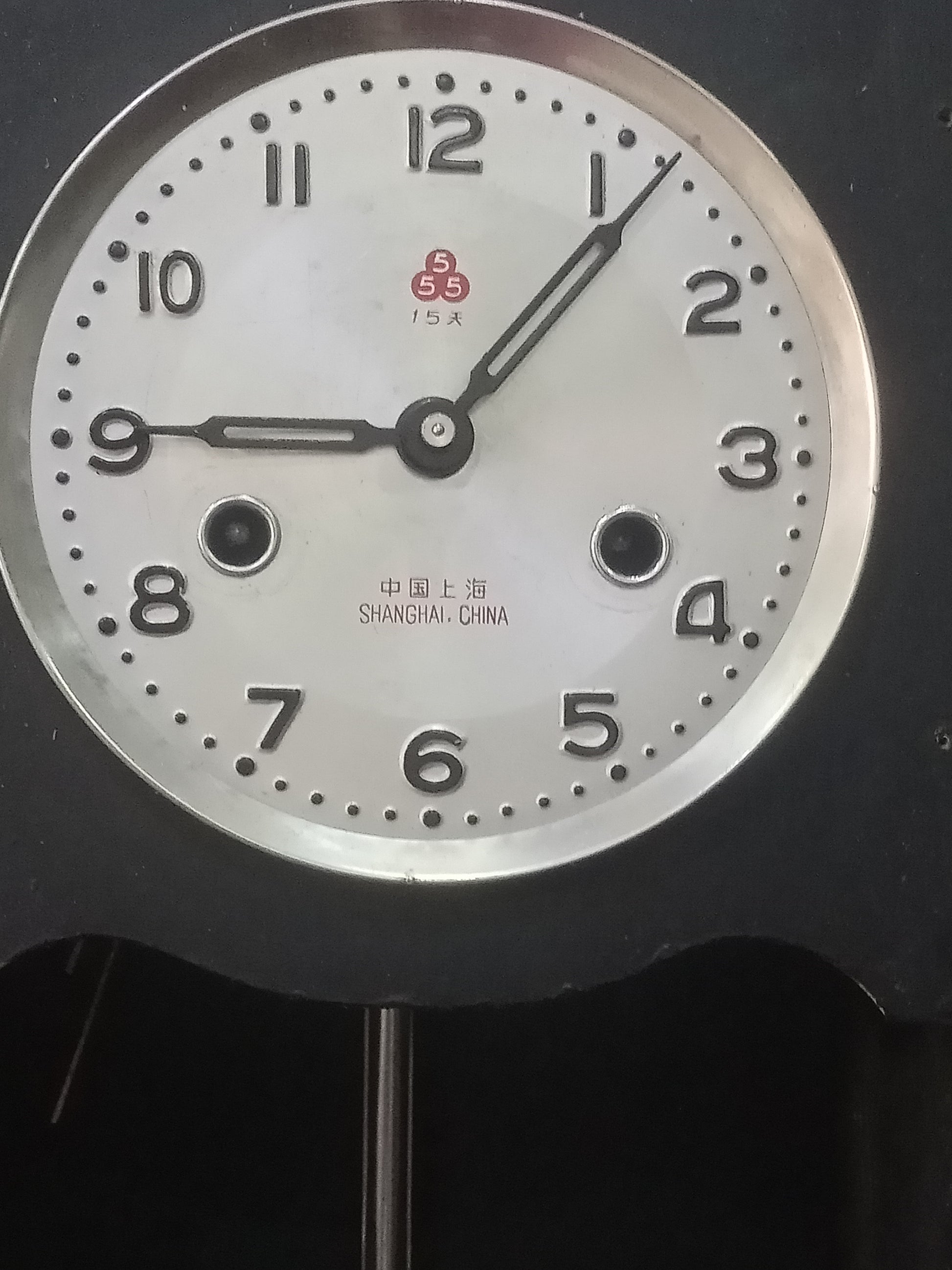 ساعة حائط قديمة ميكانيك تعمل جيدا