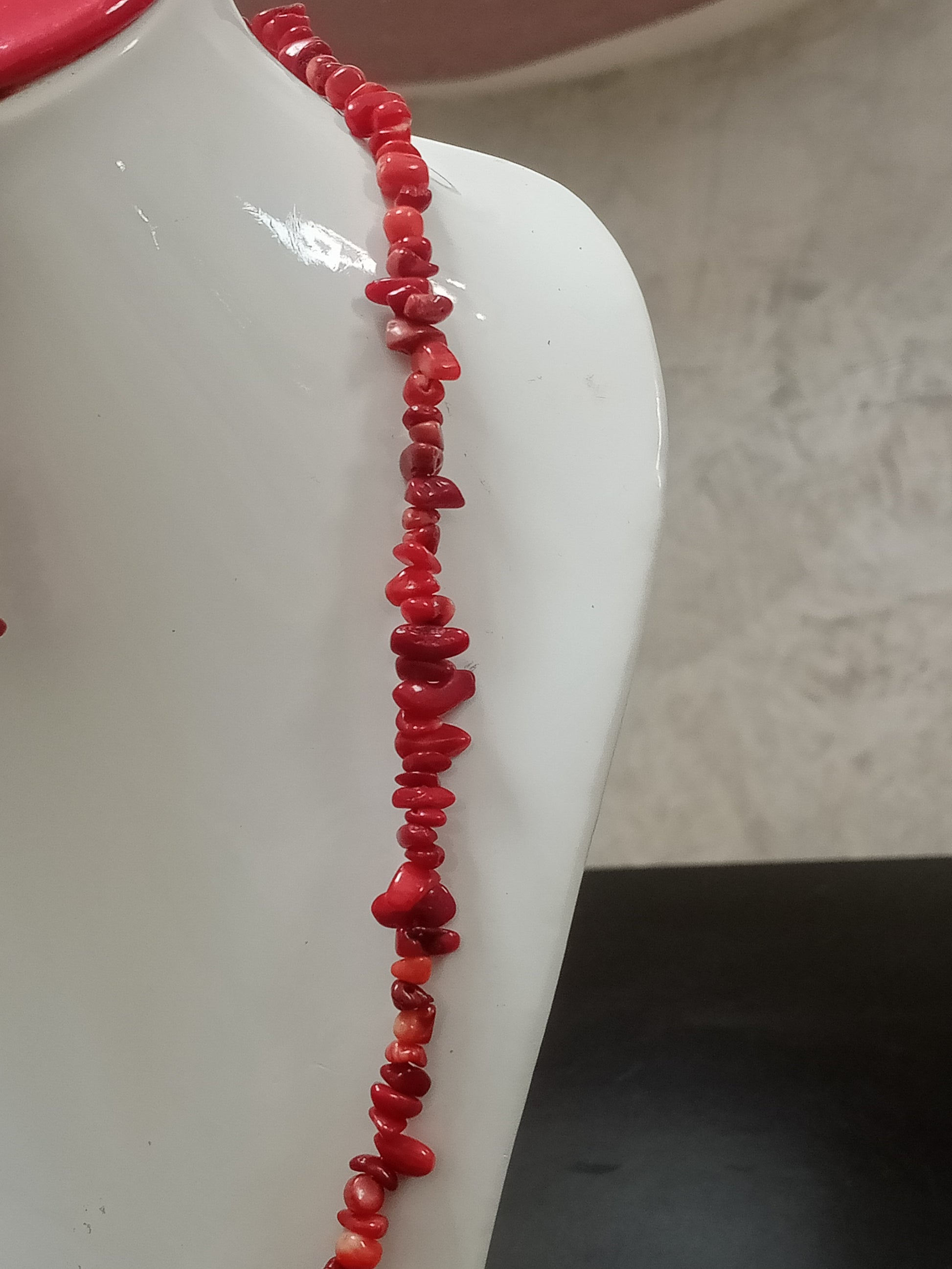 طقم من مرجان طبيعي