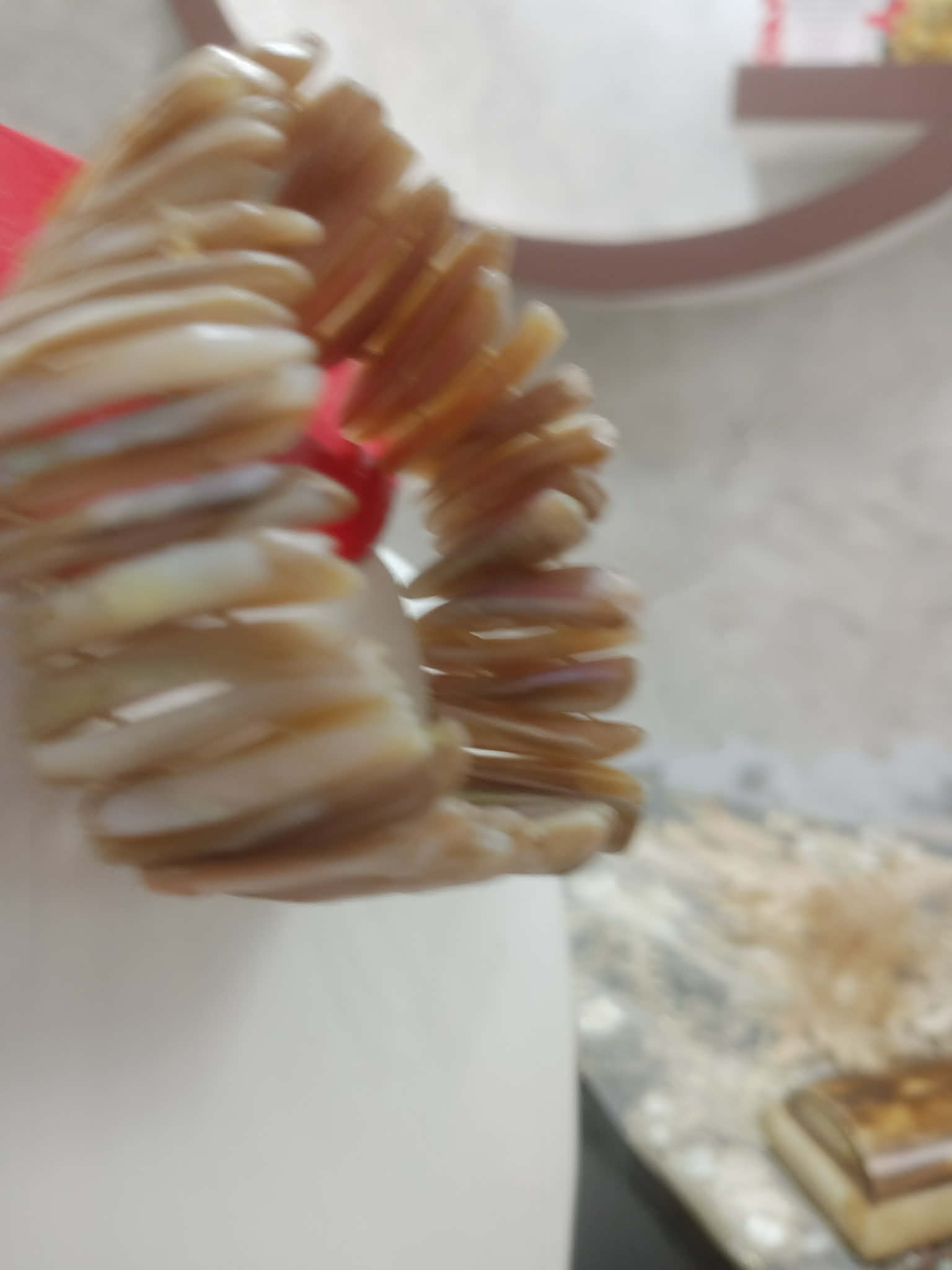 سوار تحفة من صدف بحري طبيعي