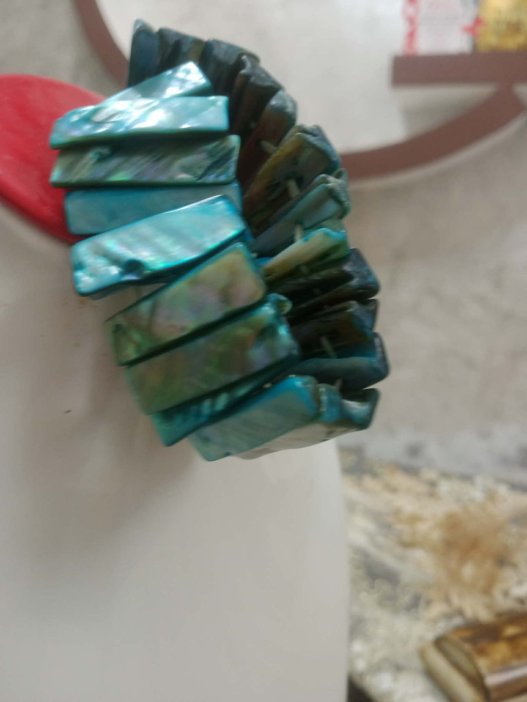 سوار من صدف بحري طبيعي