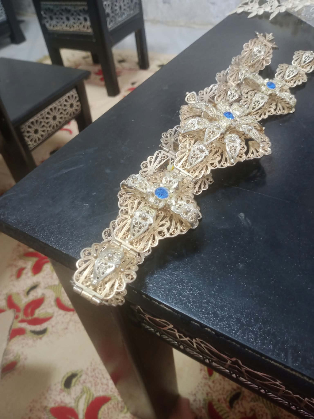 حزامة قديمة تحفة من نحاس طول 90 سم