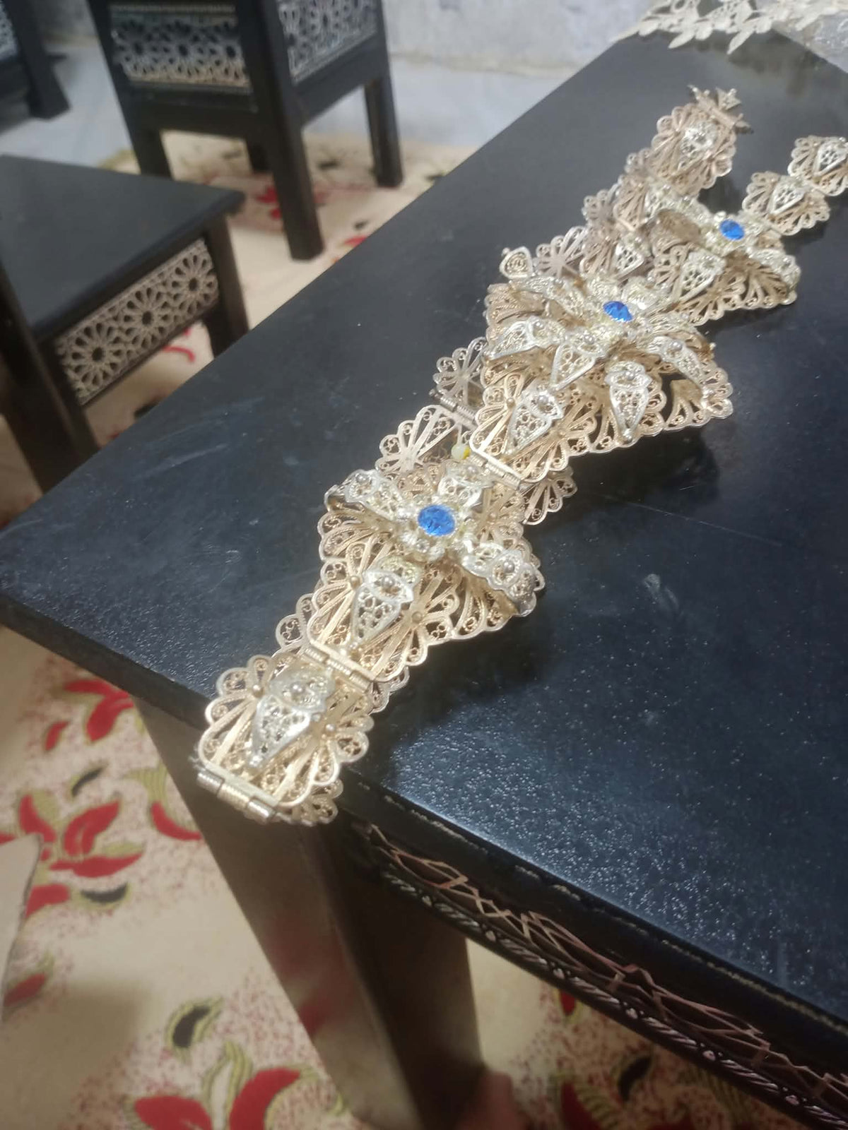 حزامة قديمة تحفة من نحاس طول 90 سم
