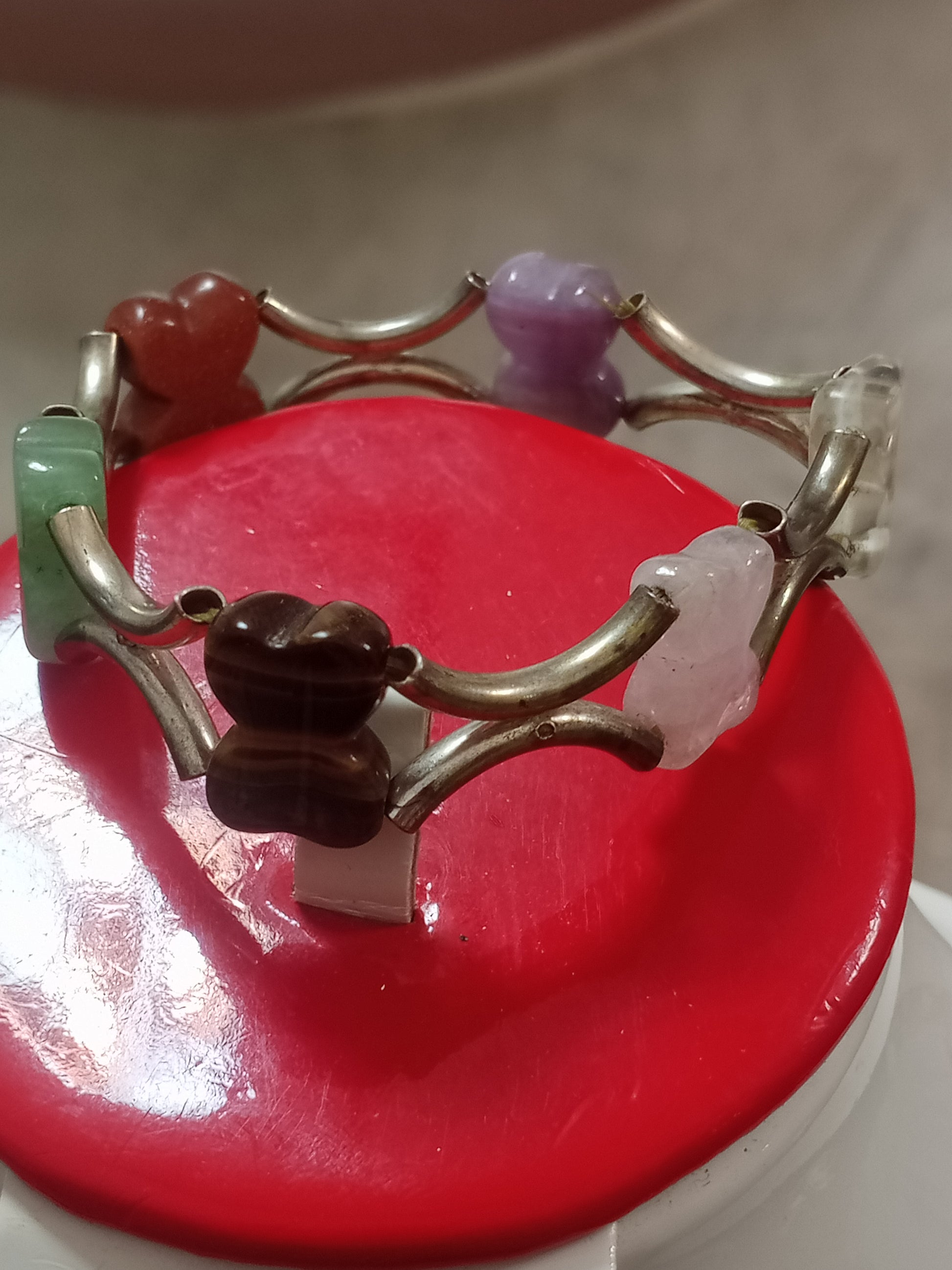 سوار تحفة بأحجار طبيعية