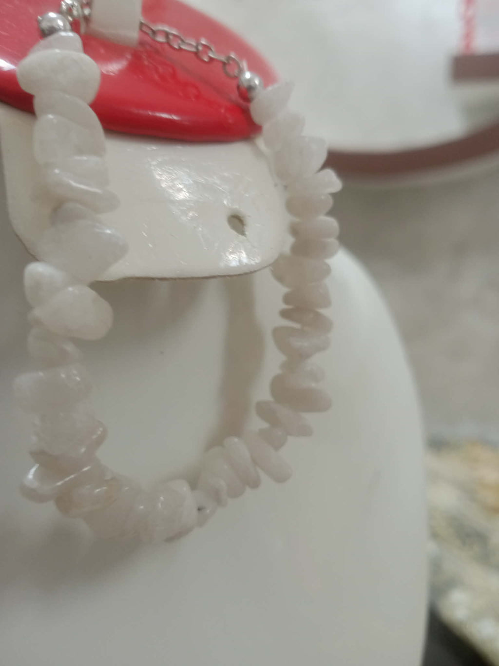 سوار من أحجار عقيق طبيعي